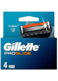 Gillette Fusion ProGlide náhradní hlavice 4 kusy pro muže