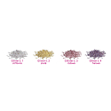 Dermacol Star Choice Shiny Glitters Třpytky na oči Odstín 8 černošedá 2 g