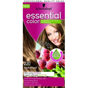 Schwarzkopf Essential Color dlouhotrvající barva na vlasy 220 Tmavě plavá