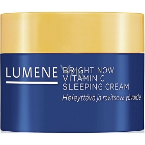 Lumene Bright Now Vitamin C+ Sleeping Cream Krém na spaní 15 ml