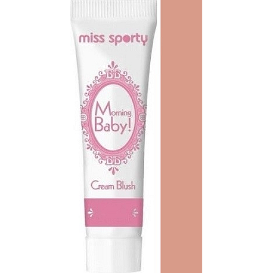Miss Sporty Morning Baby Cream Blush krémová tvářenka 002 Coral Flush 14 ml