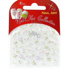 Absolute Cosmetics Nail Art samolepicí nálepky na nehty S3D015 1 aršík