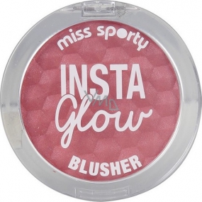 Miss Sporty Insta Glow Blusher tvářenka 003 Flushed Pink 5 g