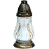 Rolchem Lampa skleněná Malá 17 cm Z04