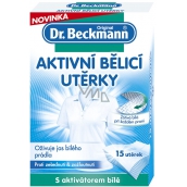 Dr. Beckmann aktivní bělicí utěrky 15 kusů