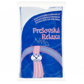 Prešovská Relaxa nepěnivá sůl do koupele 1 kg