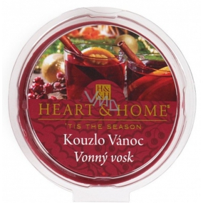 Heart & Home Kouzlo Vánoc Sojový přírodní vonný vosk 27 g