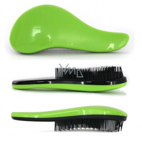 Dtangler Detangling Brush Kartáč pro snadné rozčesání vlasů 18,5 cm zelený