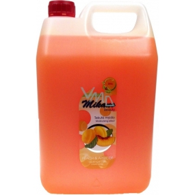 Mika Mikano Beauty Peach & Apricot tekuté mýdlo 5 l