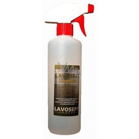 Lavosept Citron dezinfekce nástrojů a ploch roztok pro profesionální použití více jak 75% alkoholu 500 ml rozprašovač