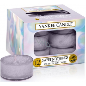 Yankee Candle Sweet Nothings - Sladké nic vonná čajová svíčka 12 x 9,8 g