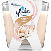 Glade svíčka vonná Decor Romantic Vanilla Blossom, 70 g