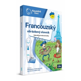 Albi Kouzelné čtení interaktivní mluvící kniha Francouzský obrázkový slovník, věk 4+