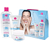 Dermacol Aqua Beauty Moisturizing Cream hydratační krém 50 ml + Aqua Beauty 3in1 Face Cleaning Gel mycí gel 150 ml + Aqua Beauty Micellar Lotion micelární voda 400 ml, kosmetická sada