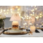 Yankee Candle Holiday Party Champange svícen na čajovou svíčku 7 x 7 x 23 cm