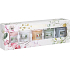 Yankee Candle Garden Hideaway Afternoon Escape - Odpolední únik + Garden Picnic - Piknik na zahradě + Calamansi Cocktail - Koktejl Calamansi + Camellia Blossom - Kamélie + Water Garden - Vodní zahrada vonná svíčka votivní 5 x 49 g, jarní dárková sada