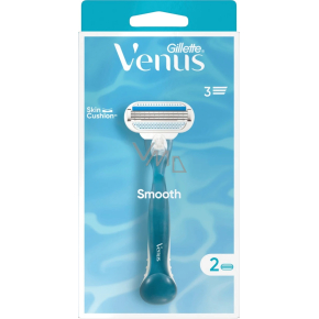 Gillette Venus Smooth dámský holicí strojek + 2 náhradní hlavice