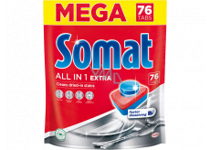 Somat All in 1 Extra tablety do myčky na nádobí 76 kusů