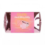 Glov Good Vibes Only odličovací cestovní rukavice + žínka na odstranění masky + prstík na peeling rtů + kosmetická taštička, kosmetická sada pro ženy