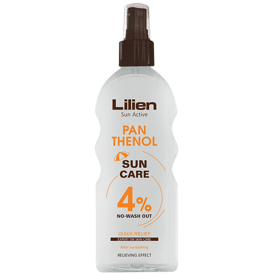 Lilien Sun Active Panthenol 4% balzám po opalování s panthenolem sprej 200 ml