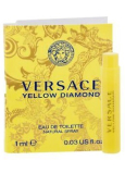 Versace Yellow Diamond toaletní voda pro ženy 1,5 ml s rozprašovačem, vialka