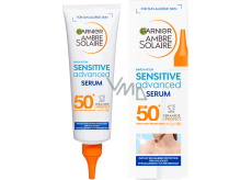 Garnier Ambre Solaire Sensitive Advanced SPF 50+ ochranné sérum proti slunečnímu záření s ceramidy 125 ml