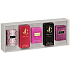 Jimmy Choo Rose Passion parfémovaná voda 4,5 ml + I Want Choo Forever parfémovaná voda 4,5 ml + Fever parfémovaná voda 4,5 ml + Jimmy Choo parfémovaná voda 4,5 ml + I Want Choo parfémovaná voda 4,5 ml, dárková sada miniatur pro ženy