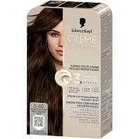 Schwarzkopf Creme Supreme barva na vlasy 5-60 světlá čokoládová hnědá 60 ml