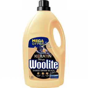 Woolite Keratin Therapy Dark, denim, black prací prostředek na tmavé prádlo s keratinem 75 dávek 4,5 l