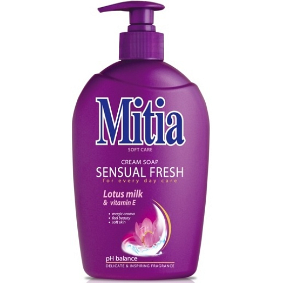 Mitia Sensual Fresh tekuté mýdlo dávkovač 500 ml