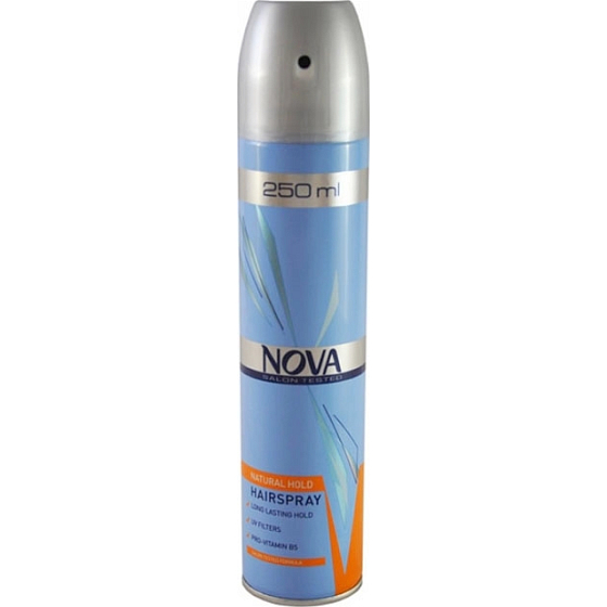 Nova Natural Hold s Aloe Vera extra silně tužící lak na vlasy 250 ml