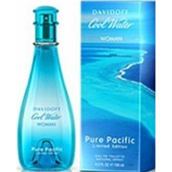 Davidoff Cool Water Pure Pacific Woman toaletní voda 100 ml