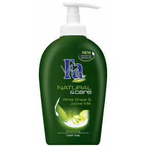 Fa Natural & Care Bílý hrozen tekuté mýdlo s dávkovačem 300 ml