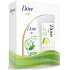 Dove Go Fresh Touch Okurka & Zelený čaj sprchový gel 250 ml + toaletní mýdlo 100 g, kosmetická sada