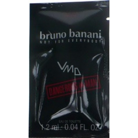 Bruno Banani Dangerous toaletní voda pro muže 1,2 ml s rozprašovačem, vialka