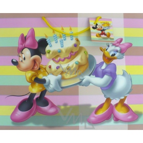 Nekupto Dárková papírová taška 33 x 26 x 13 cm Mickey Mouse 1 kus T225