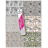 Essence Nail Art Paper Print papírový potisk na nehty 01 Get The News 1 kus