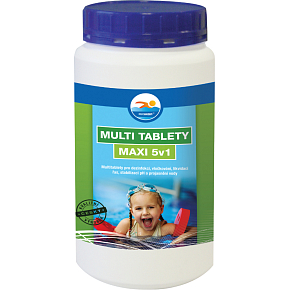 Probazen Multi tablety Maxi 5v1 multifunkční tablety do bazénů, 1 kg