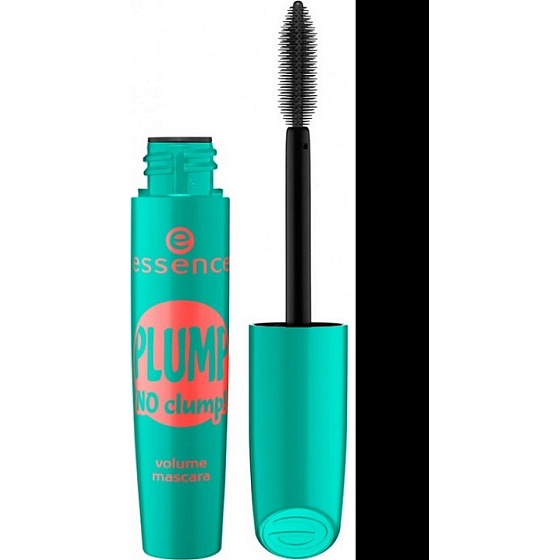 Essence Plump No Clump Deep Black Volume řasenka Deep Black 12 ml