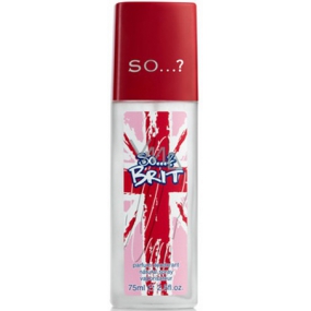 SO…? Brit parfémovaný deodorant sklo pro ženy 75 ml