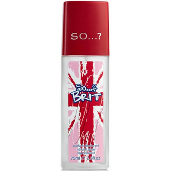 SO…? Brit parfémovaný deodorant sklo pro ženy 75 ml