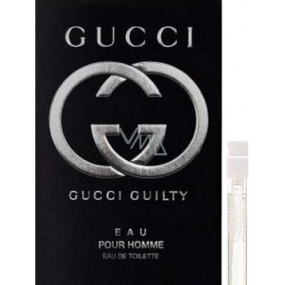 Gucci Guilty Eau pour Homme toaletní voda 1,5 ml s rozprašovačem, vialka