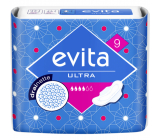 Evita Ultra Drainette hygienické vložky s křidélky 9 kusů