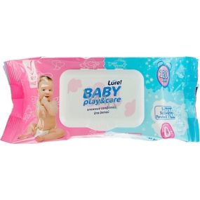 Lure Baby Play & Care Wet Wipes vlhčené ubrousky pro děti 120 kusů