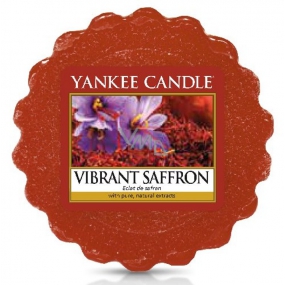 Yankee Candle Vibrant Saffron - Živoucí šafrán vonný vosk do aromalampy 22 g
