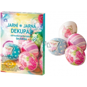 Dekorování vajíček Jarní dekupáž sada