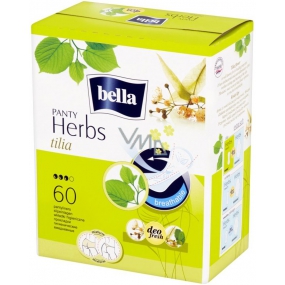 Bella Herbs Tilia hygienické aromatizované slipové vložky 60 kusů + odličovací tampony 30 kusů