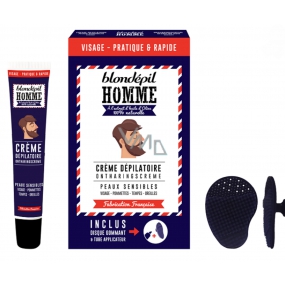 Blondépil Homme Depilační krém na obličej pro muže 20 ml