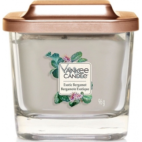 Yankee Candle Exotic Bergamot - Exotický bergamot sojová vonná svíčka Elevation malá sklo 1 knot 96 g