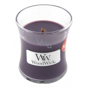 WoodWick Fig - Fík vonná svíčka s dřevěným knotem a víčkem sklo malá 85 g